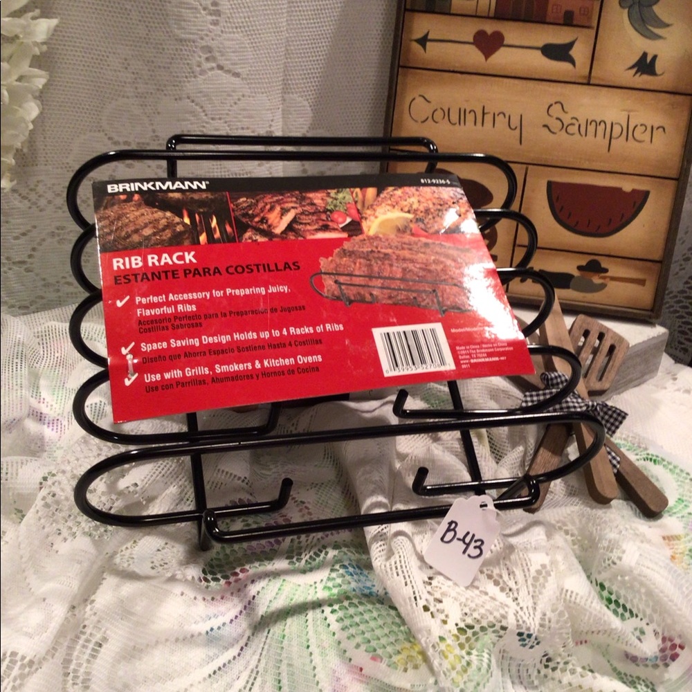 Brinkman Rib Grilling Rack For The Grill - Picture 3 of 12